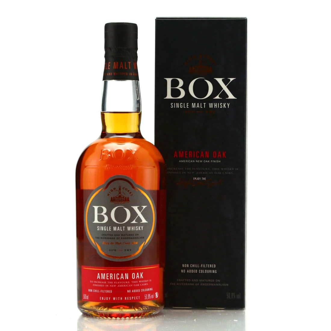 Box American Oak