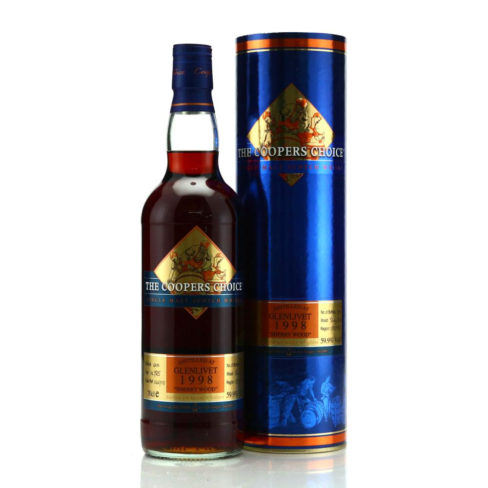 Glenlivet 1998 Coopers Choice 12 Year Old Sherry Wood