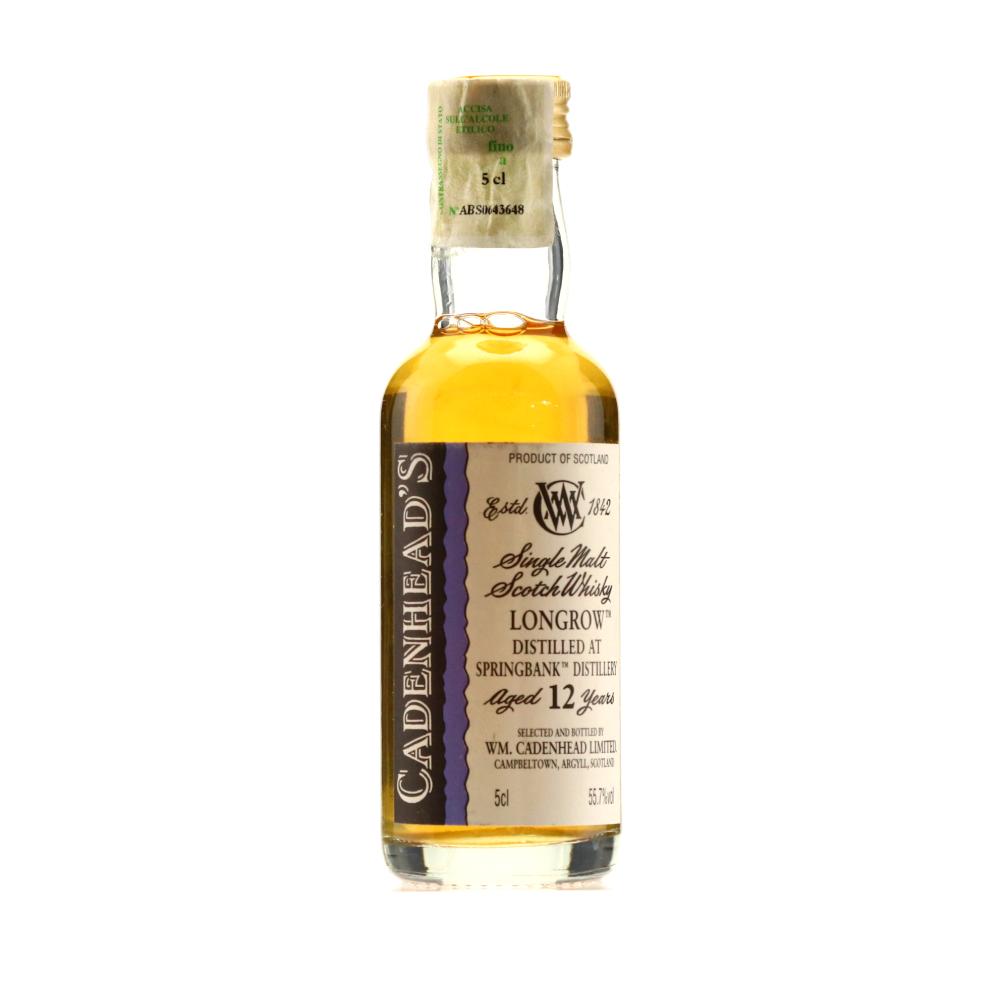 Longrow 12 Year Old Cadenhead's Miniature