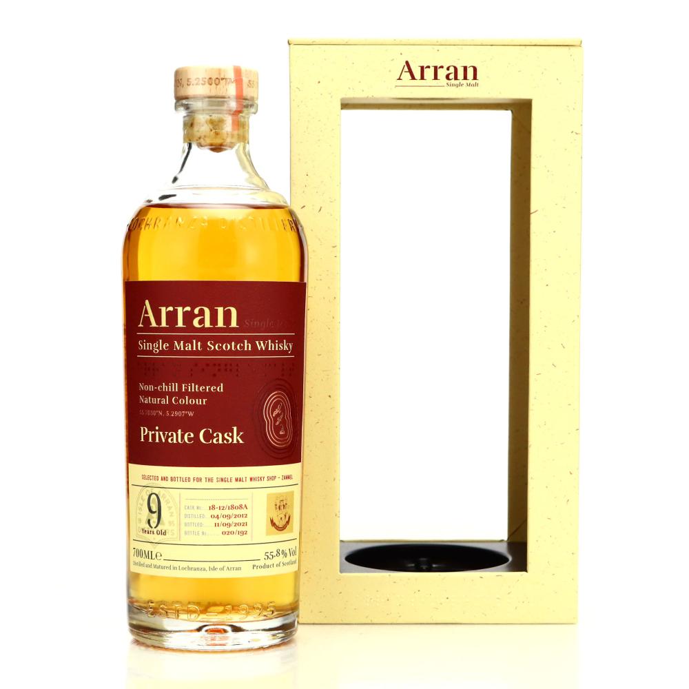 Arran 2012 Single Cask 9 Year Old #1808A / Whisky Shop Zammel
