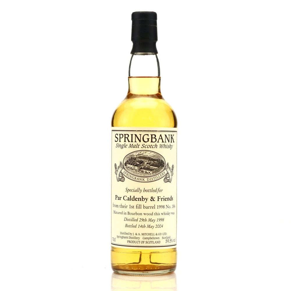 Springbank 1998 Private Bourbon Cask #186 / Par Caldenby & Friends