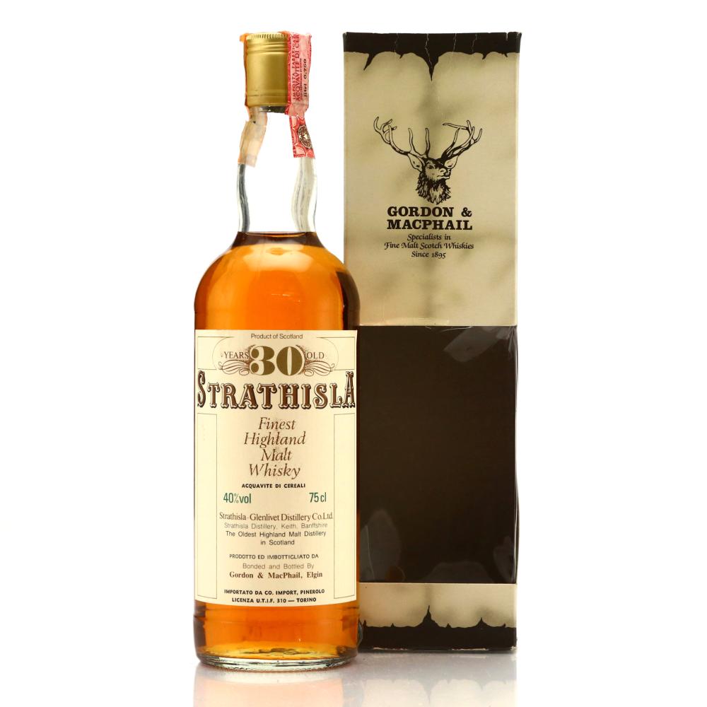 Strathisla 30 Year Old Gordon and MacPhail 1980s / Co. Pinerolo Import