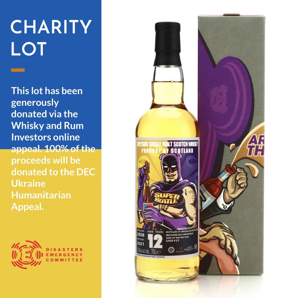 Macallan 2008 Super Bottle 12 Year Old - WARI Charity Lot
