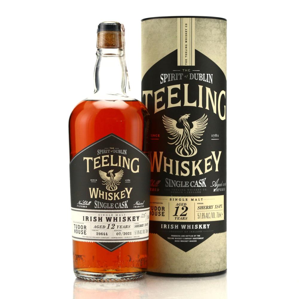 Teeling Whiskey 12 Year Old Single Sherry Cask Finish #29644 / Tudor House