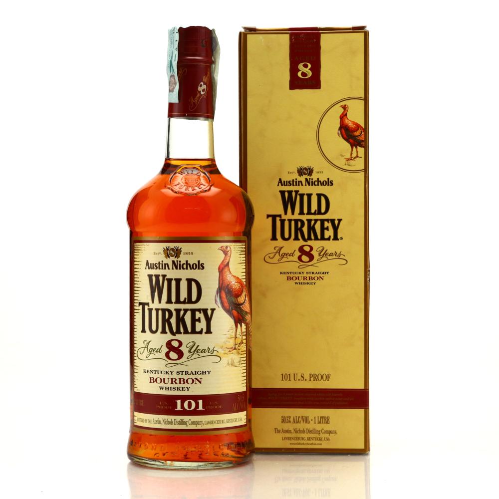 Wild Turkey 8 Year Old 101 Proof 1 Litre 1995