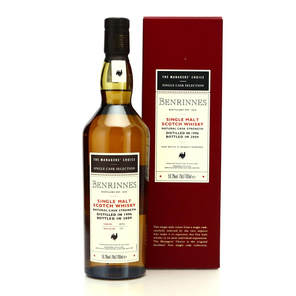 Benrinnes 1996 Managers' Choice