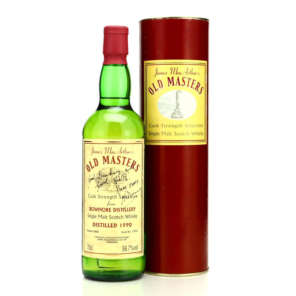 Bowmore 1990 James MacArthur Old Masters