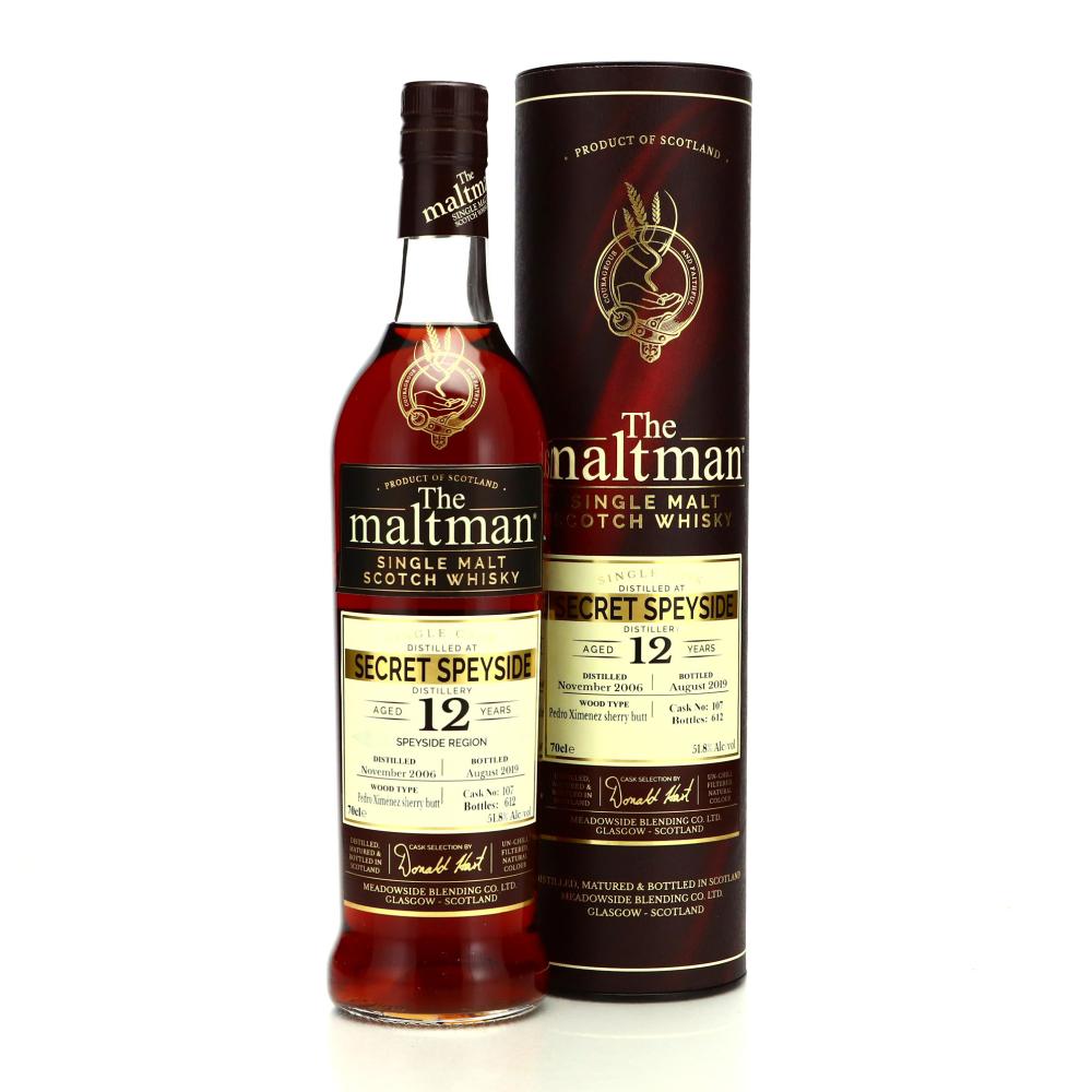Secret Speyside 2006 Maltman 12 Year Old