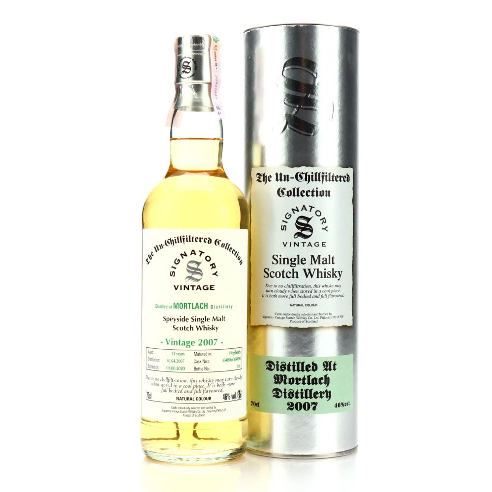 Mortlach 2007 Signatory Vintage 13 Year Old