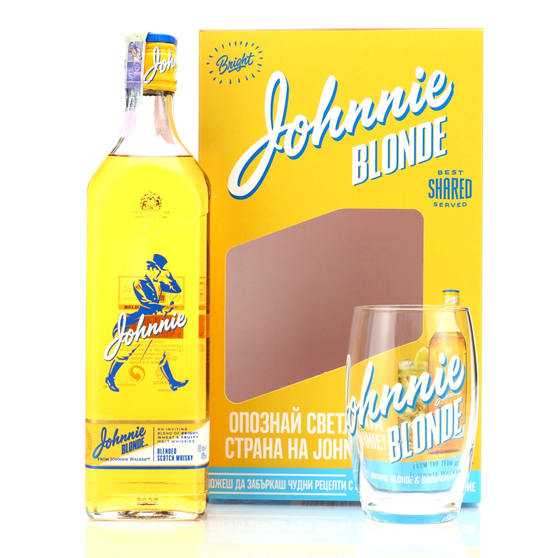 Johnnie Walker Johnnie Blonde Gift Pack 