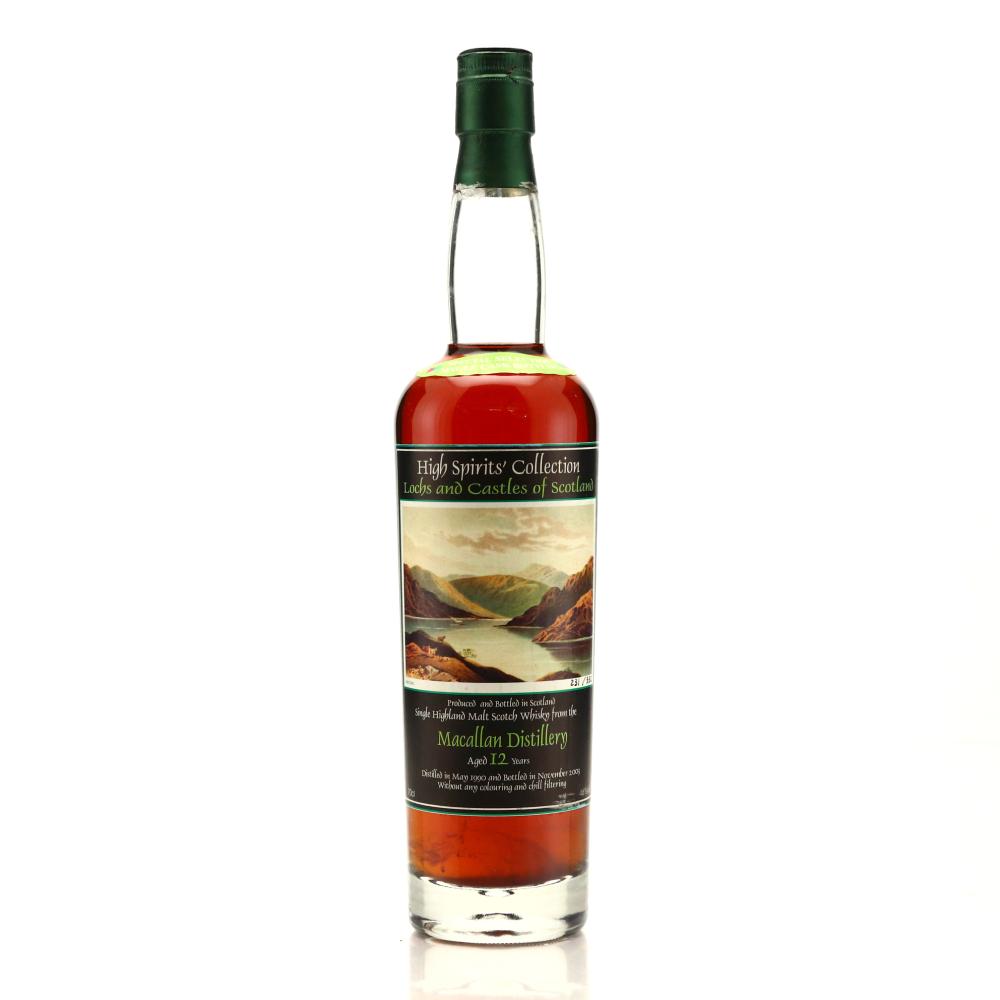 Macallan 1990 High Spirits 12 Year Old 