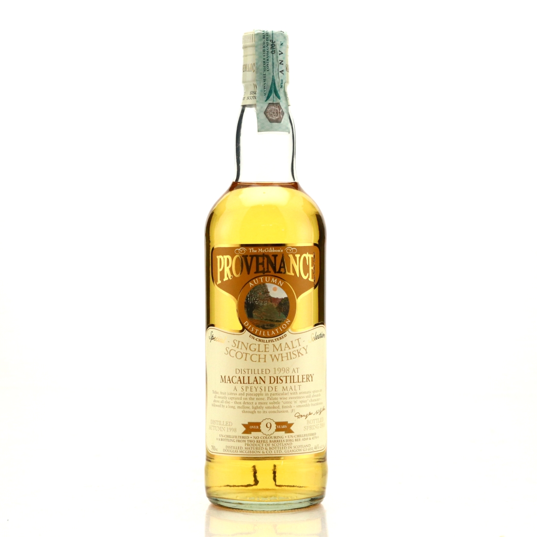 Macallan 1998 McGibbon's Provenance 9 Year Old