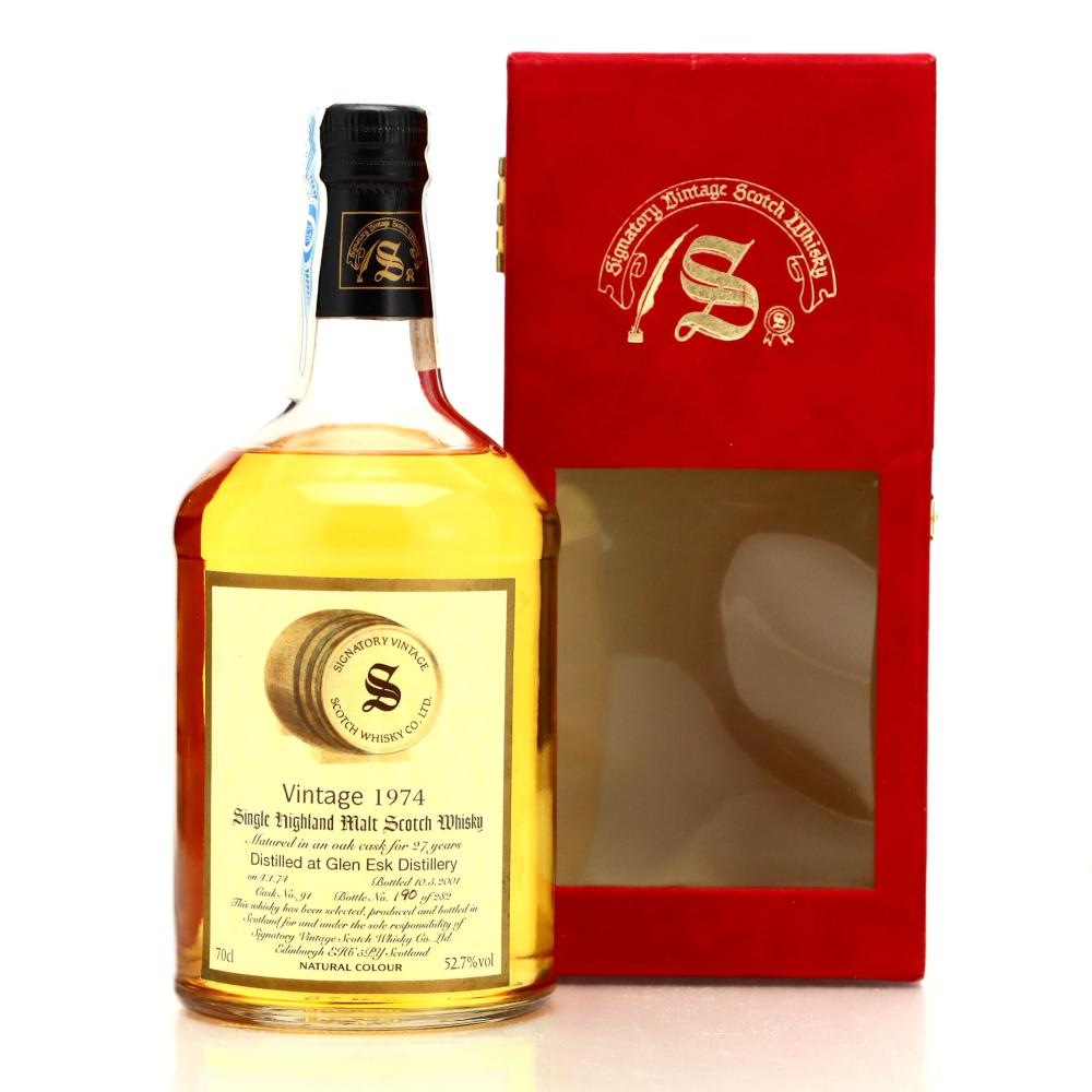 Glenesk 1974 Signatory Vintage 27 Year Old