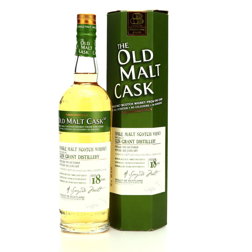 Glen Grant 1993 Douglas Laing 18 Year Old