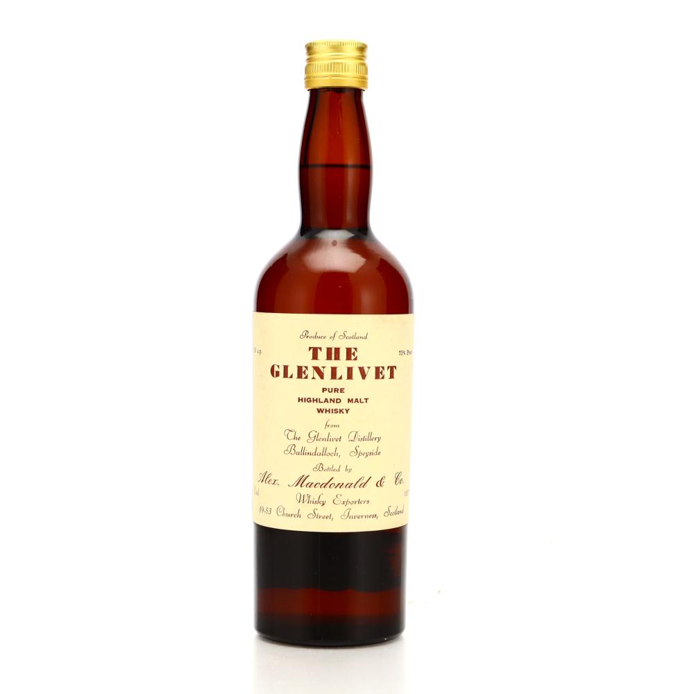Glenlivet Alex Macdonald & Co. circa 1970s