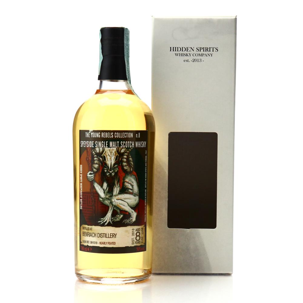 Benriach 2010 Hidden Spirits 8 Year Old Heavily Peated / Young Rebels No.8