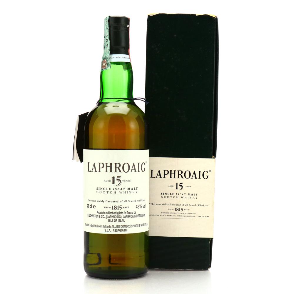 Laphroaig 15 Year Old pre-Royal Warrant 1990s
