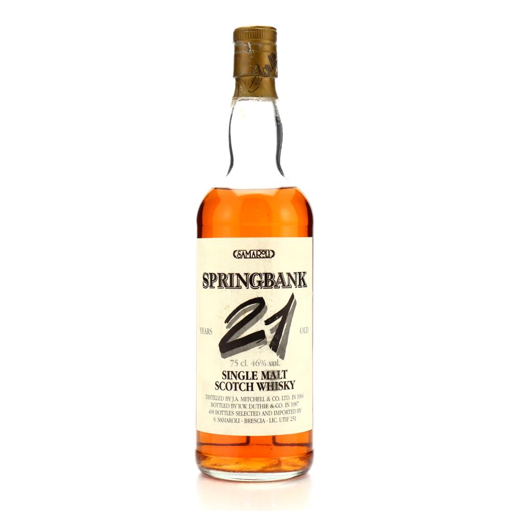 Springbank 1966 Samaroli 21 Year Old