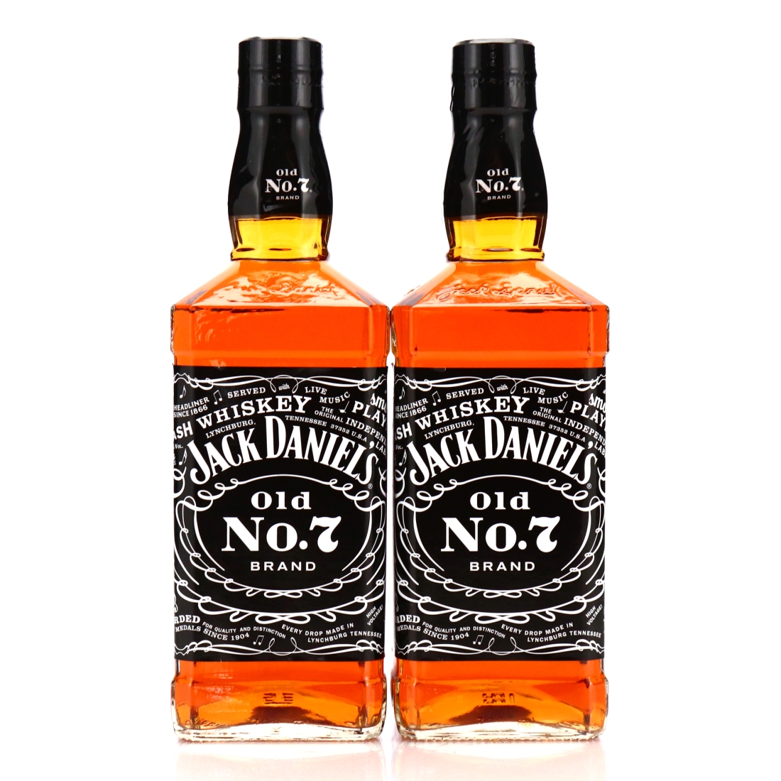 Jack Daniel's Old No.7 Brand 70cl / Paula Scher x 2