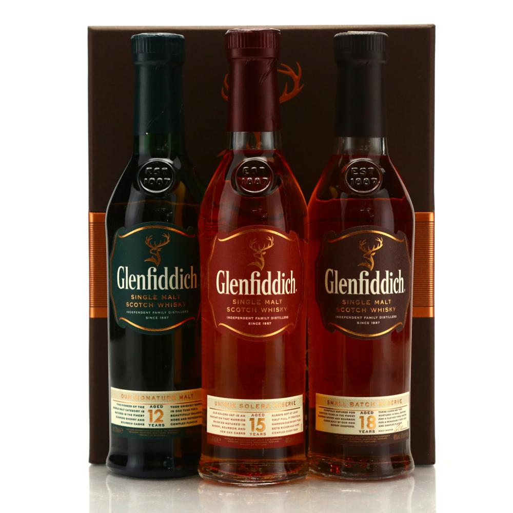 Glenfiddich Tasting Collection 3 x 20cl