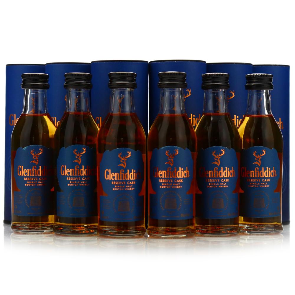 Glenfiddich Reserve Cask Miniature x 6