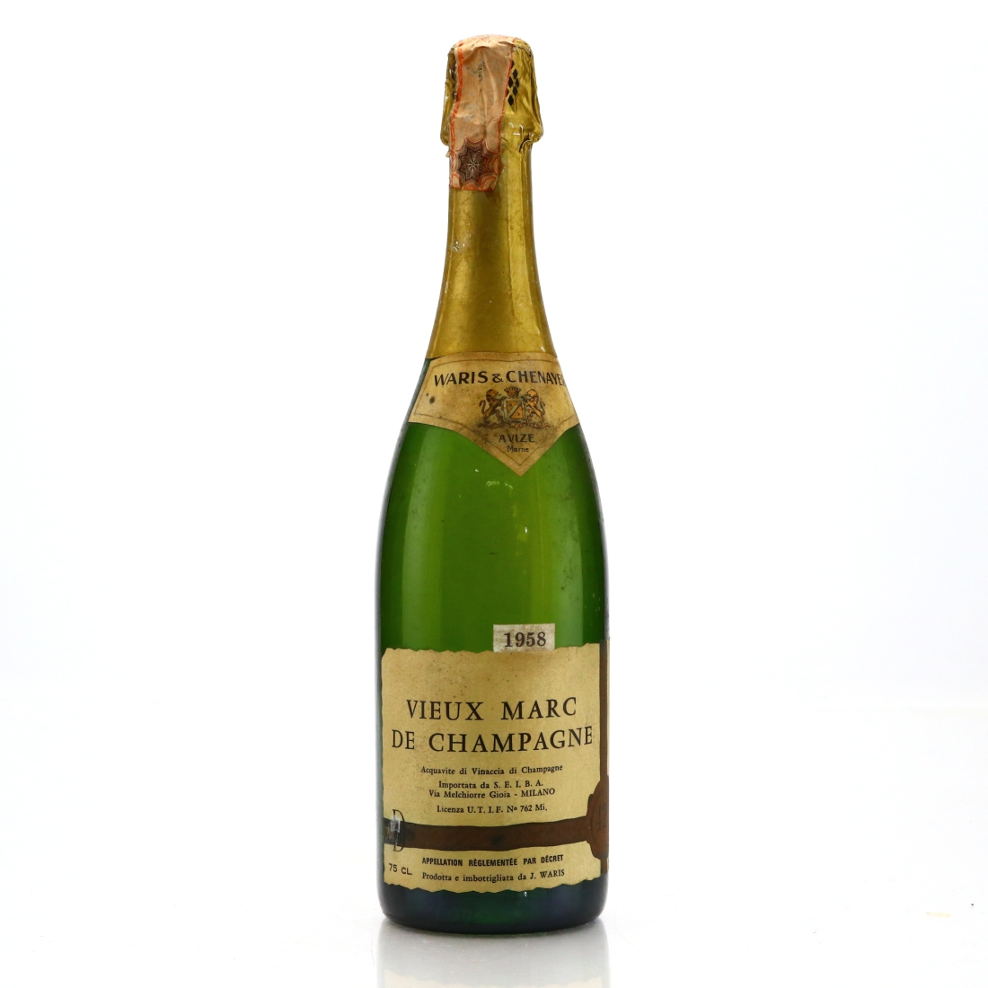 Waris & Chenayer 1958 Vieux Marc de Champagne