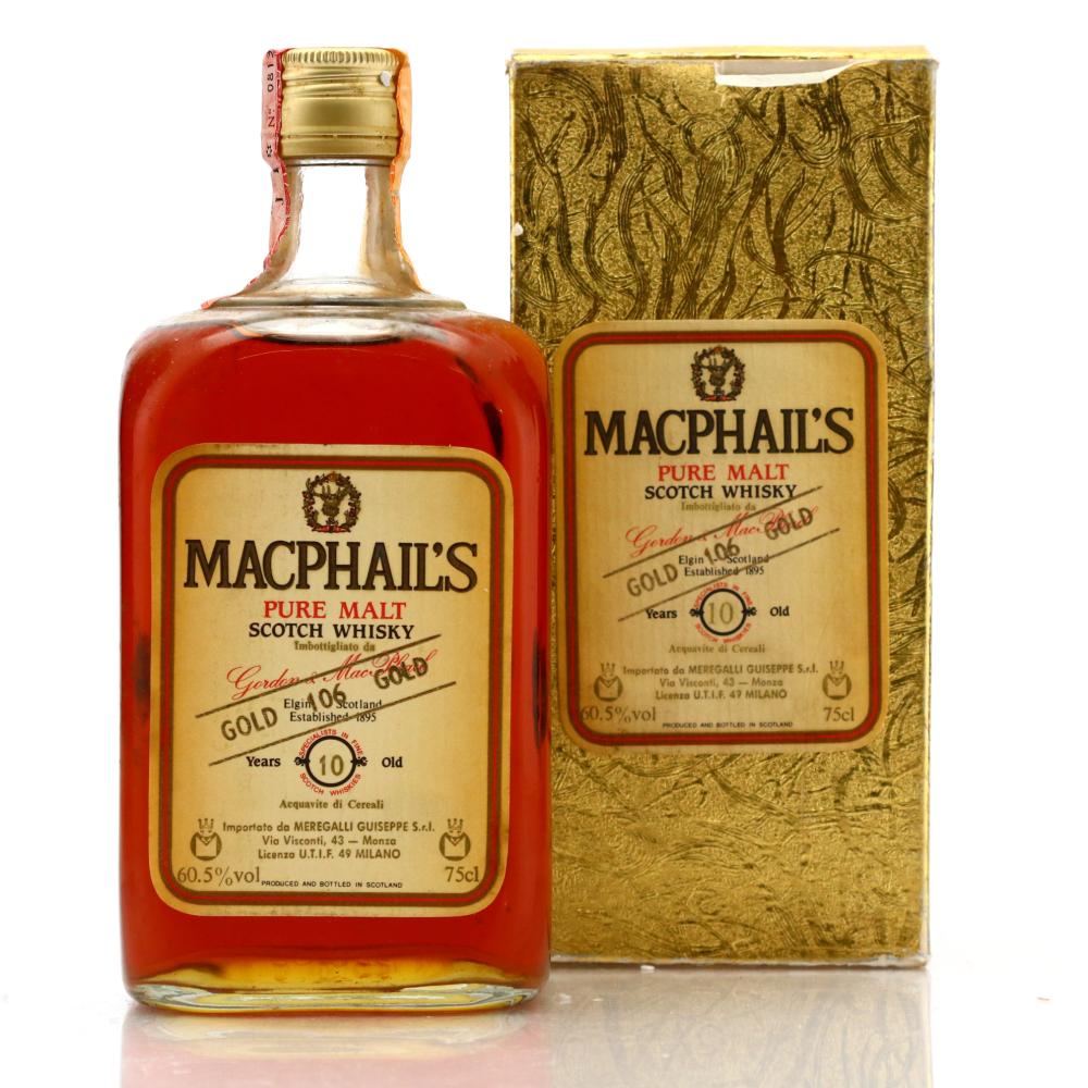 MacPhail's 10 Year Old Pure Malt Gold 106 / Meregalli Import