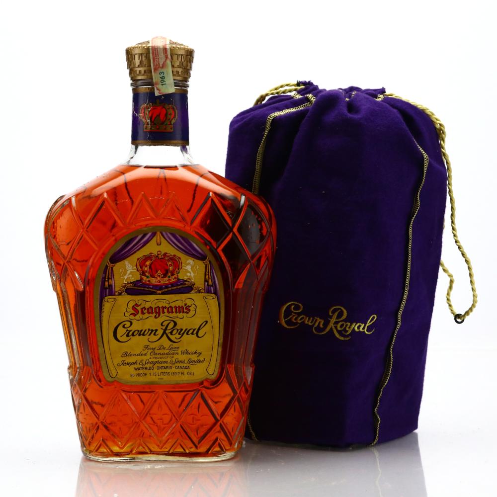 Seagram's Crown Royal 1963 Canadian Whisky 1.75 Litre