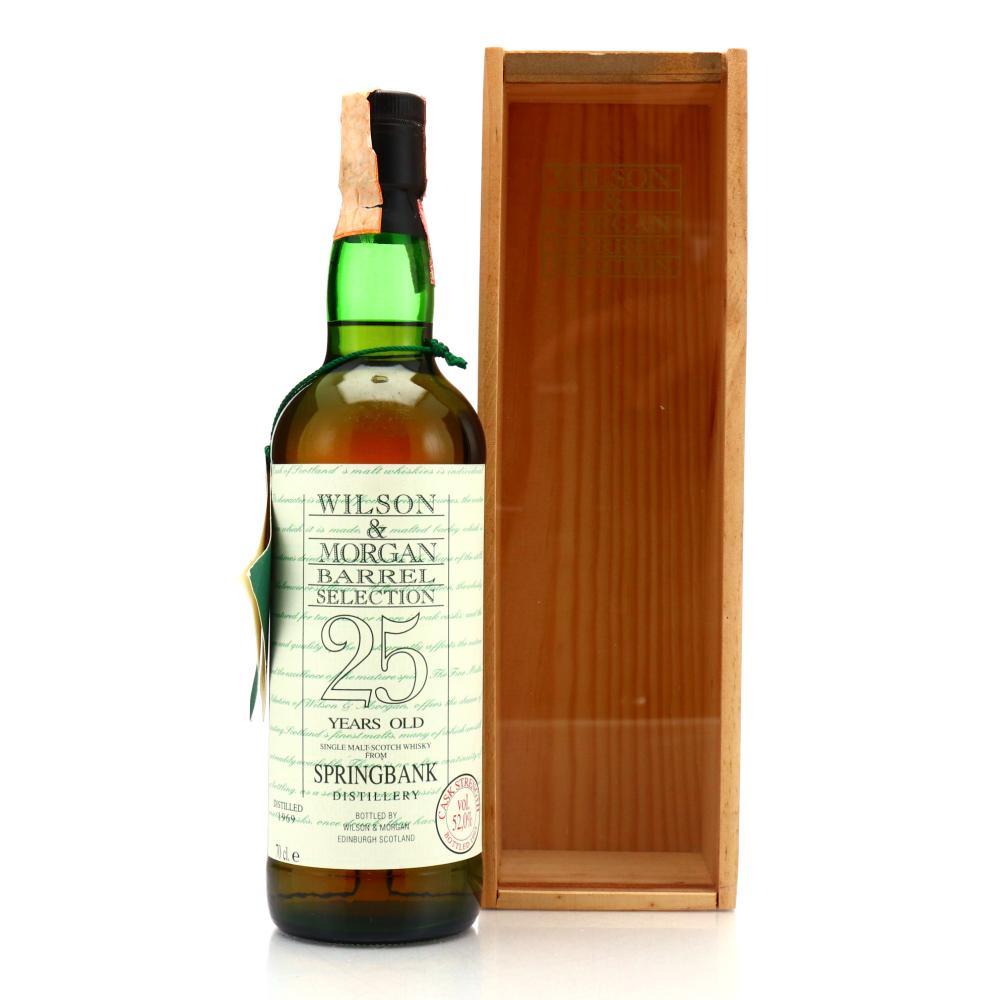 Springbank 1969 Wilson and Morgan 25 Year Old