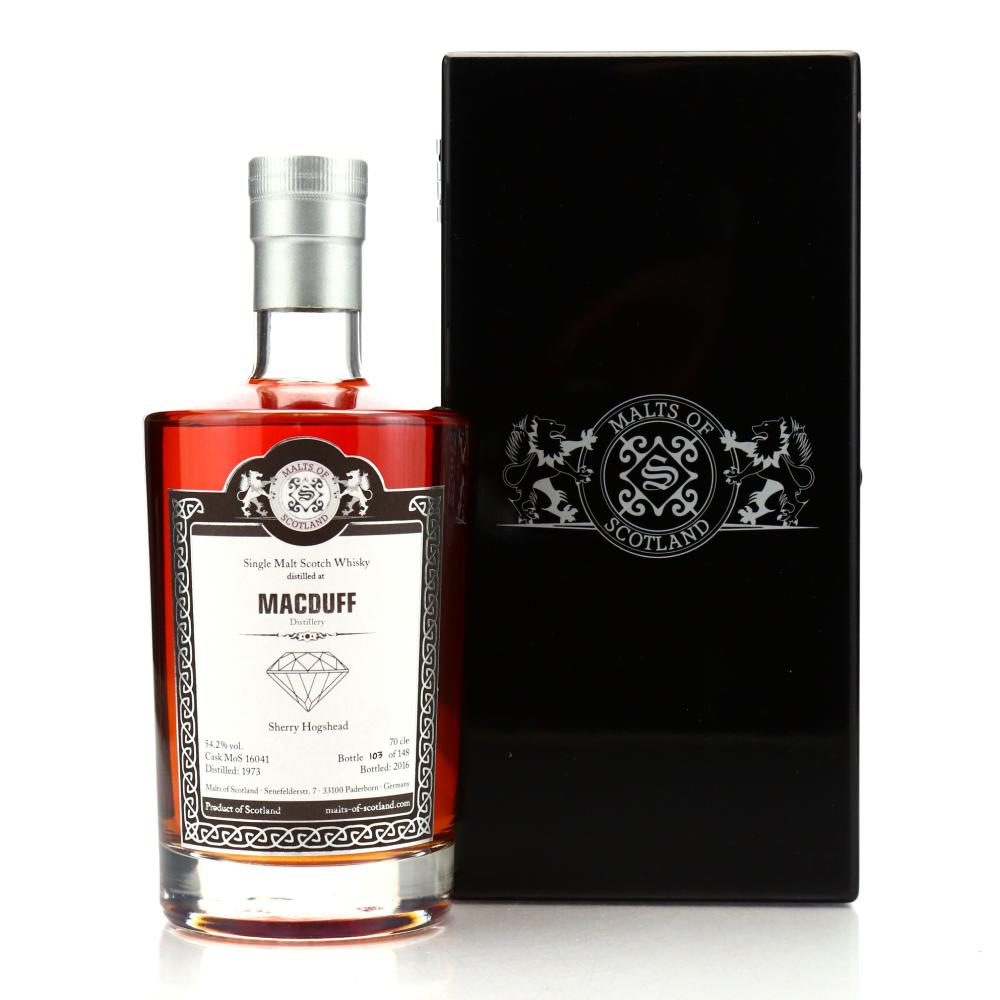 Macduff 1973 Malts of Scotland Sherry Hgshead