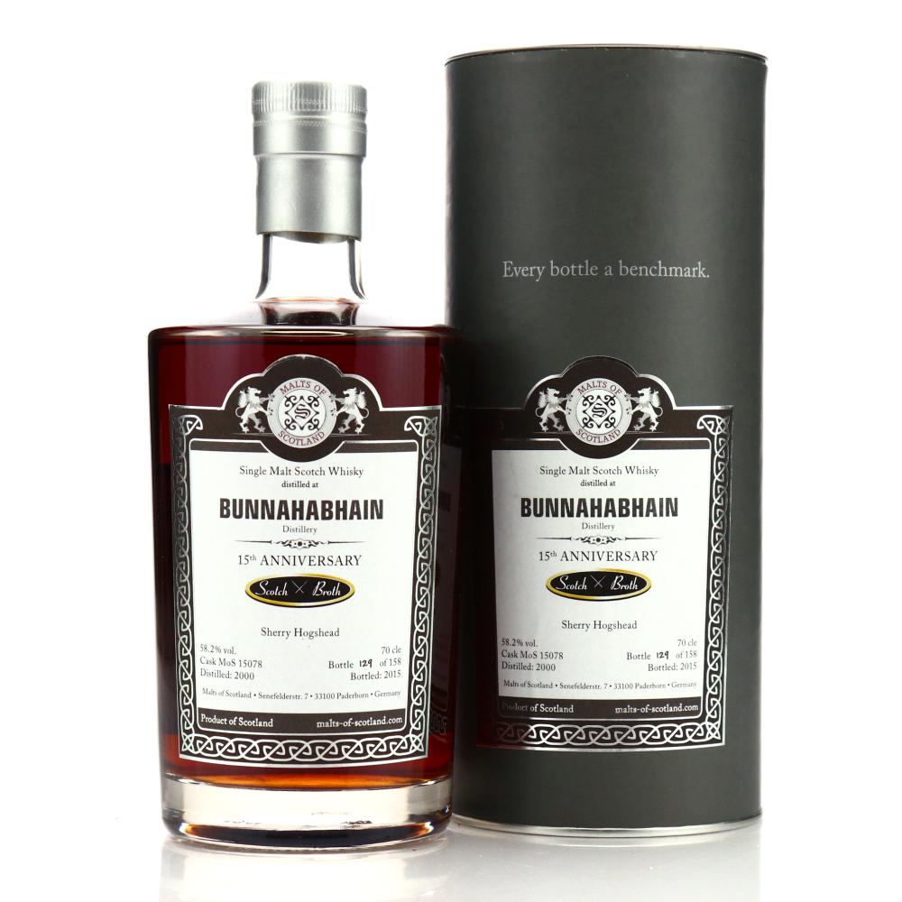 Bunnahabhain 2000 Malts of Scotland Sherry Butt