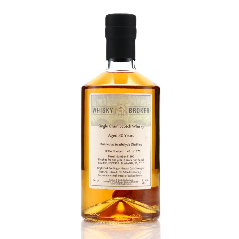 Strathclyde 1987 Whisky Broker 30 Year Old