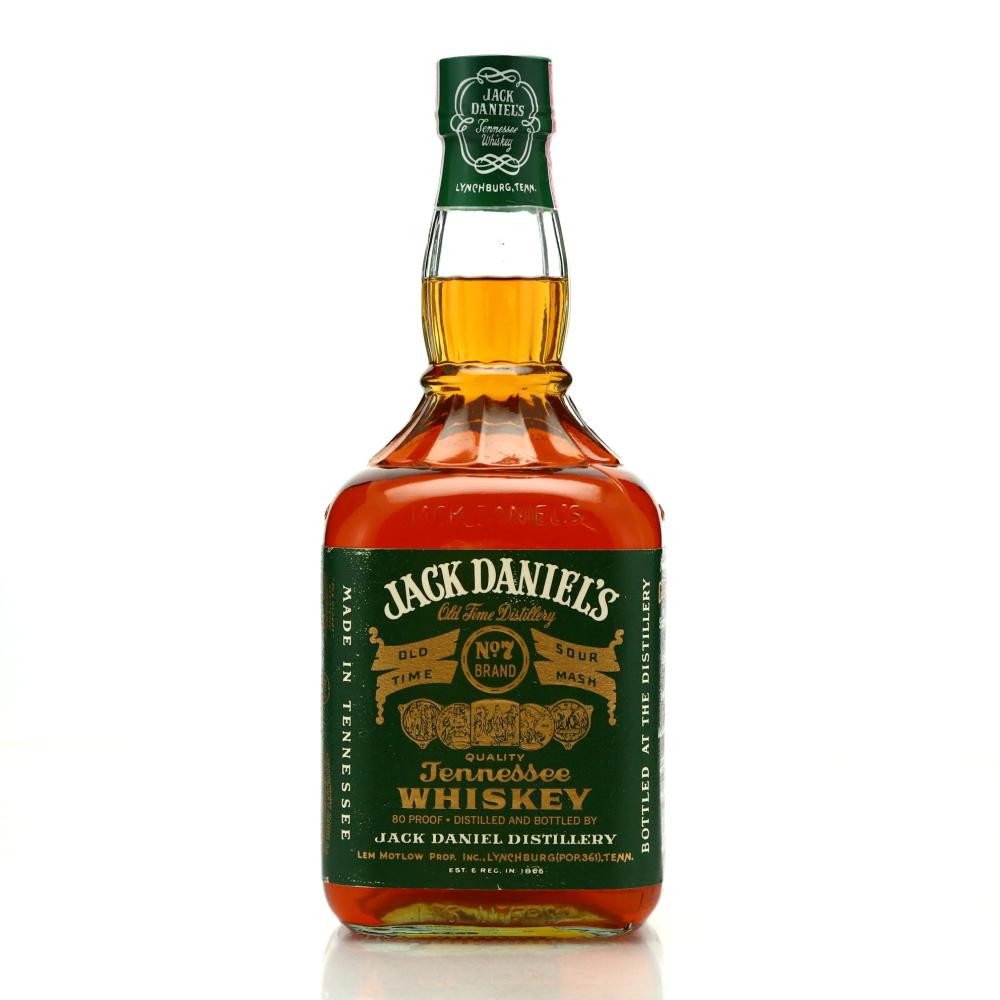 Jack Daniel's Old No.7 Green Label 80 Proof 1.75 Litre 1990s