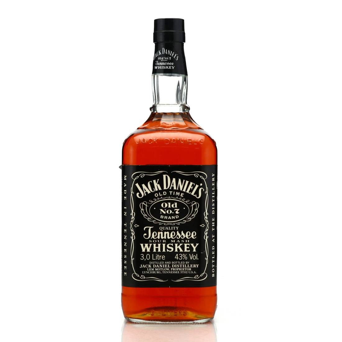 Jack Daniel's Old No.7 Brand 86 Proof 3 Litre