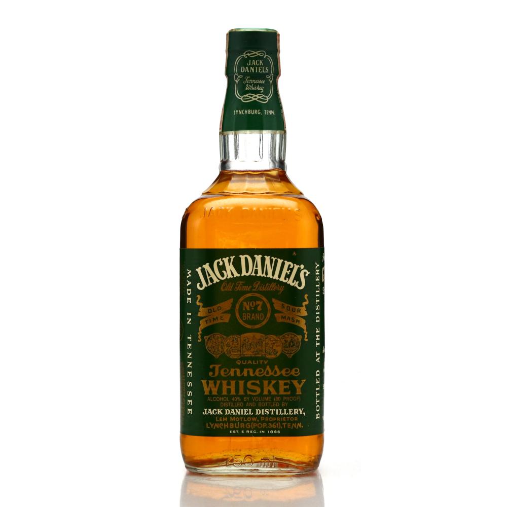 Jack Daniel's Old No.7 Green Label 80 Proof 1988