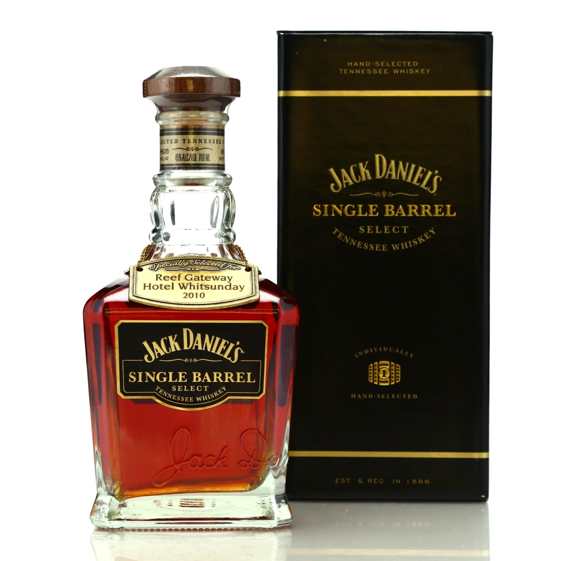 Jack Daniel's Single Barrel Select 70cl 2010 / Reef Gateway Hotel Whitsunday 2010