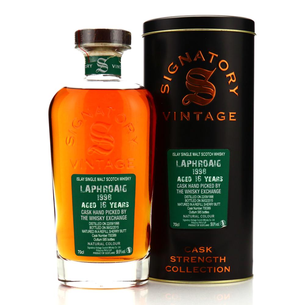 Laphroaig 1998 Signatory Vintage 16 Year Old / TWE Exclusive