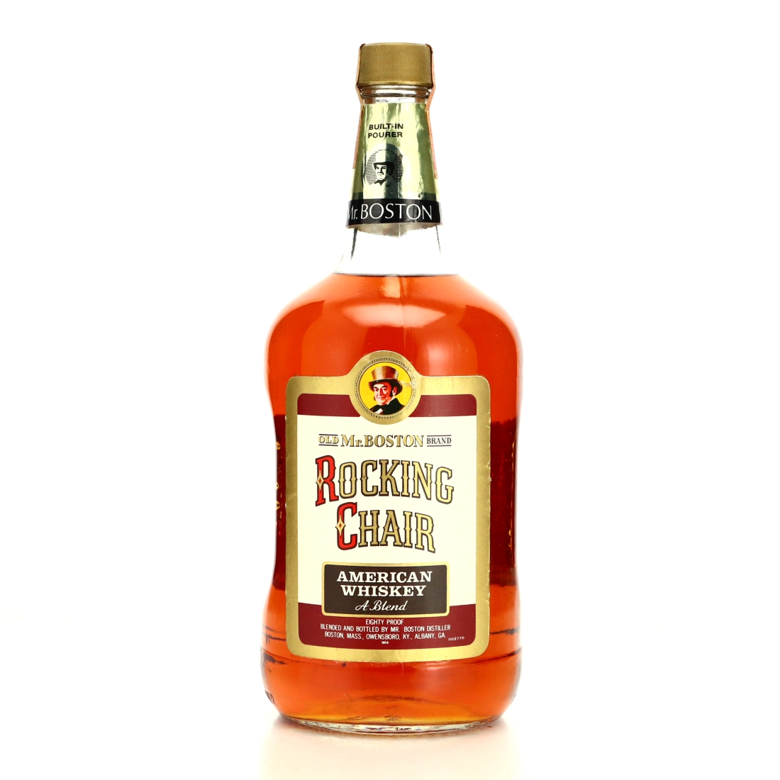 Old Mr. Boston Rocking Chair American Blended Whiskey 1.75 Litre