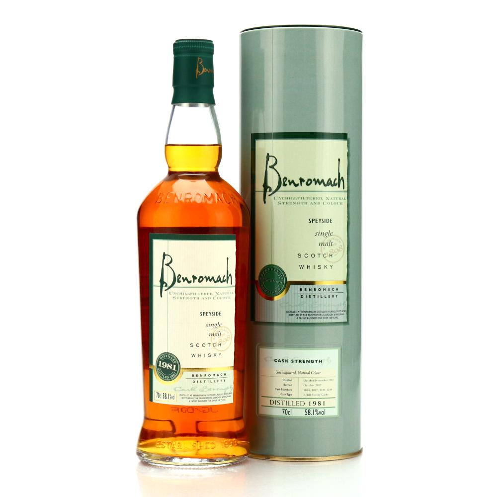 Benromach 1981 Cask Strength