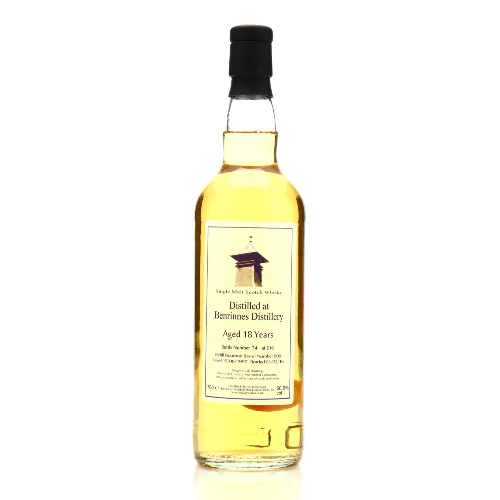 Benrinnes 1997 Whisky Broker 18 Year Old