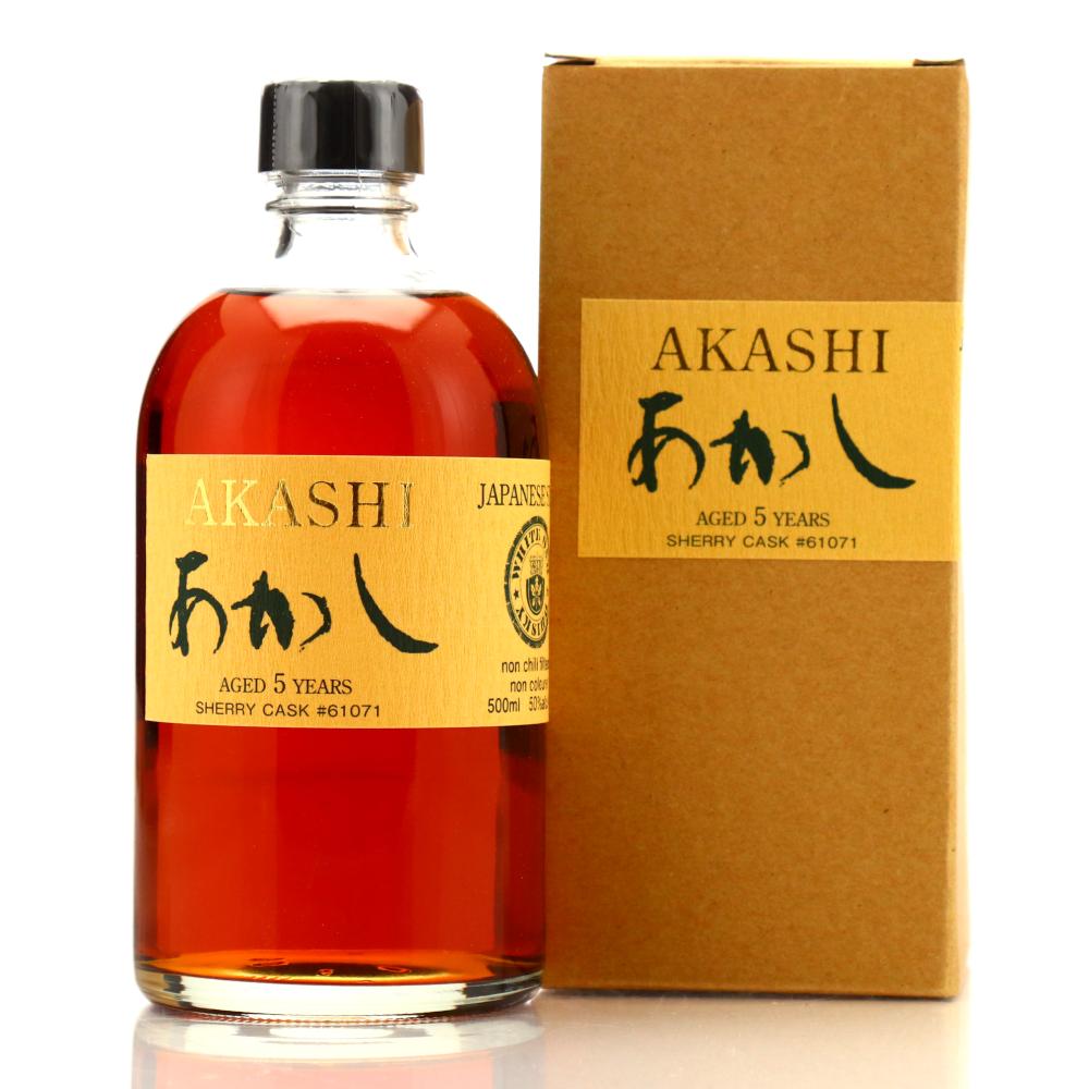 Akashi 5 Year Old Single Sherry Cask #61071