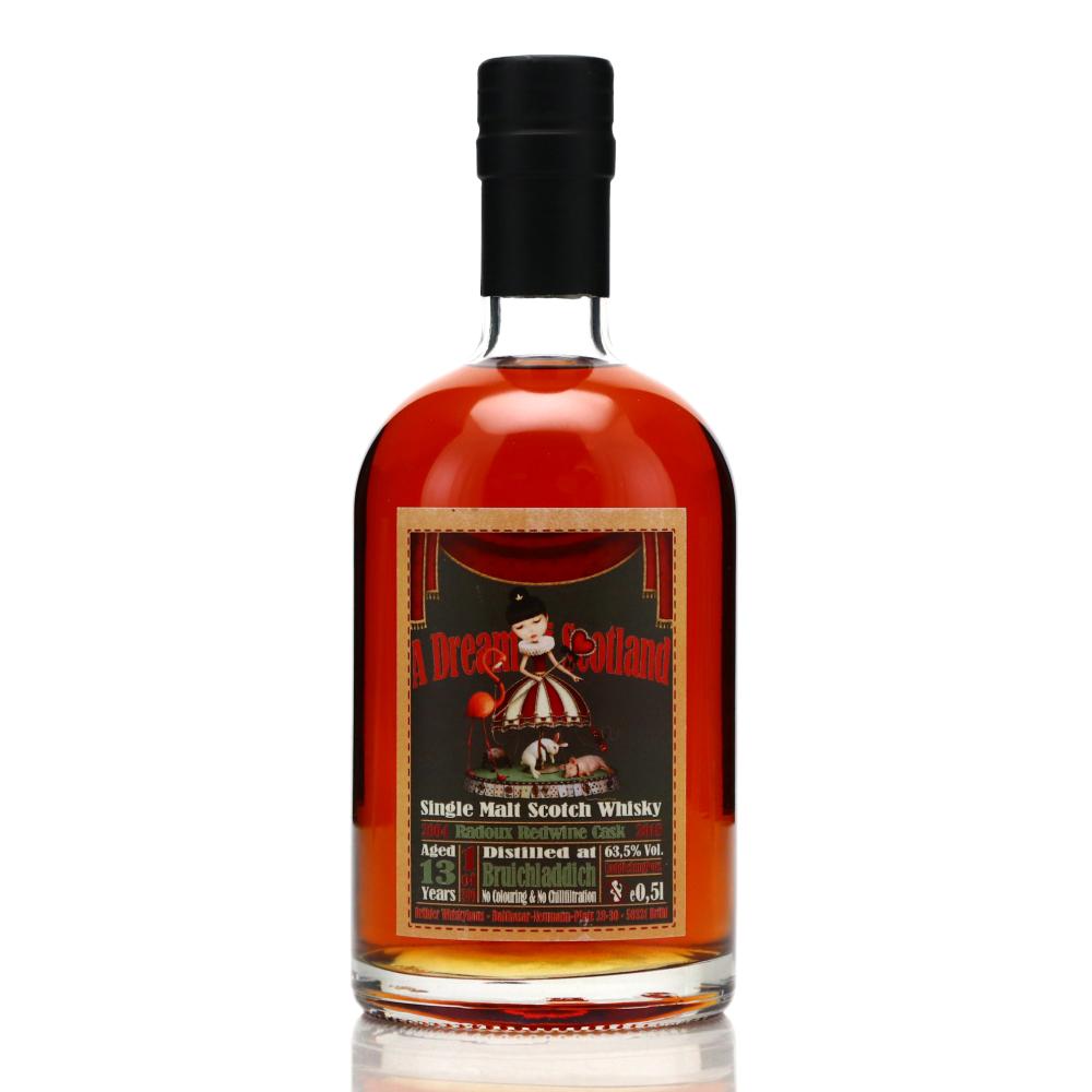 Bruichladdich 2004 A Dream of Scotland 13 Year Old Radoux Cask