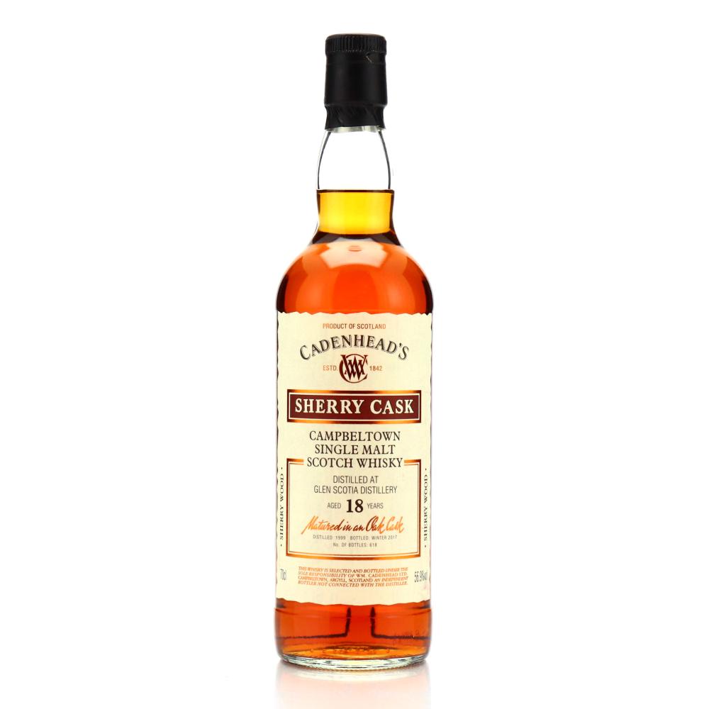 Glen Scotia 1999 Cadenhead's 18 Year Old Sherry Cask