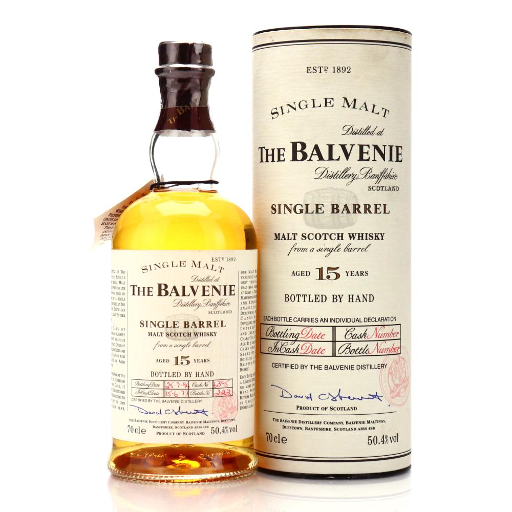 Balvenie 1977 Single Barrel 15 Year Old #6395
