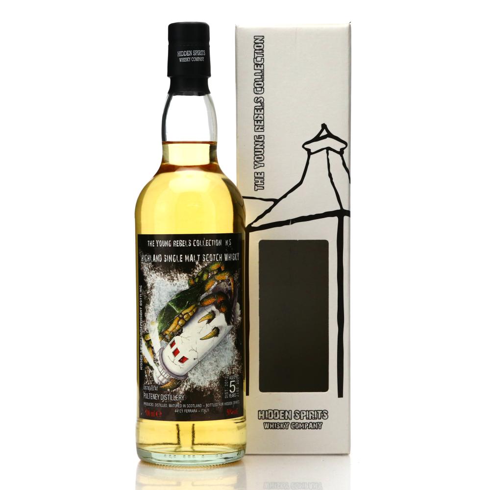 Pulteney 2012 Hidden Spirits 5 Year Old / Young Rebels No.5