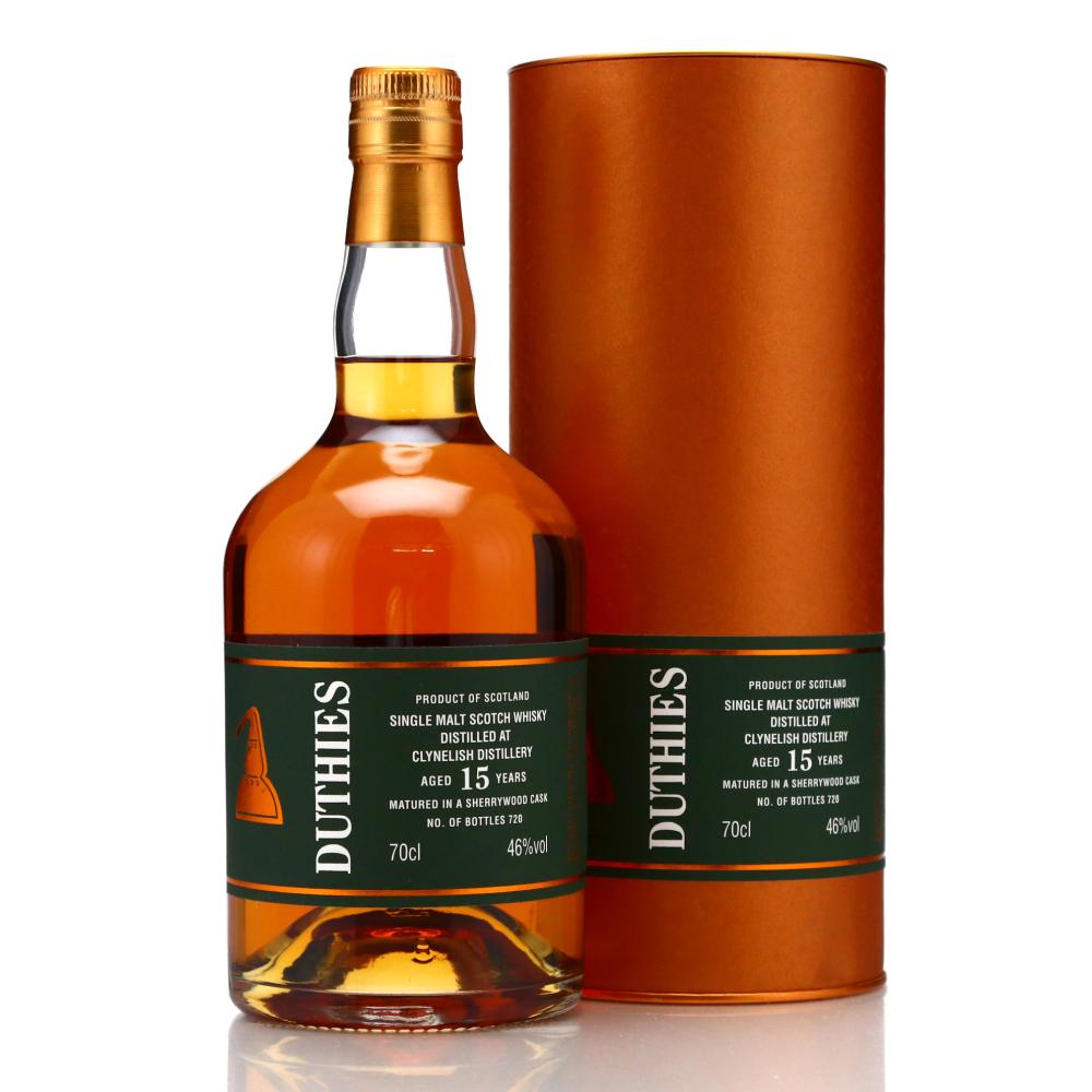 Clynelish 15 Year Old Duthies