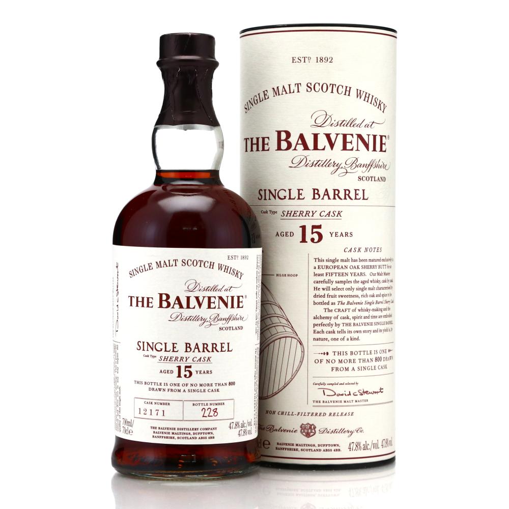 Balvenie 15 Year Old Sherry Cask Single Barrel #12171