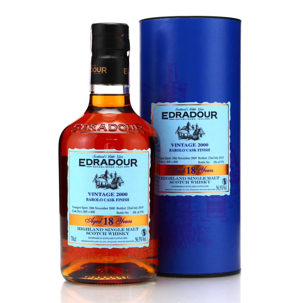 Edradour 2000 Barolo Cask Finish 16 Years Old