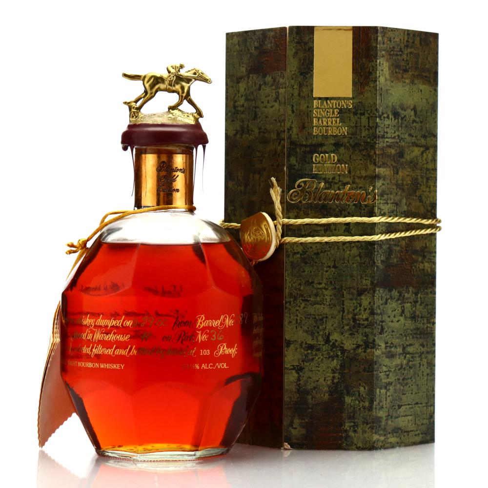 Blanton's Single Barrel Gold Edition dumped 2000