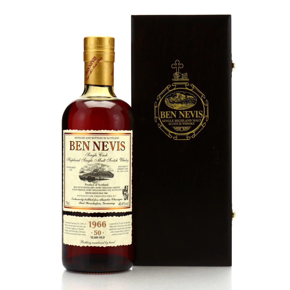 Ben Nevis 1966 Single Sherry Cask 50 Year Old #3641 / Alambic Classique